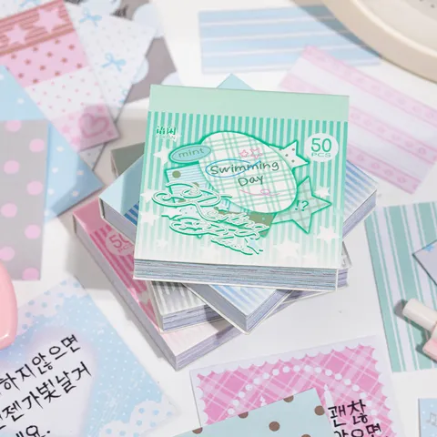 Libro de Pegatinas Decorativas para Diario Estético para Scrapbooking DIY Pegatinas Decorativas de Papel de Escritura para Escuela