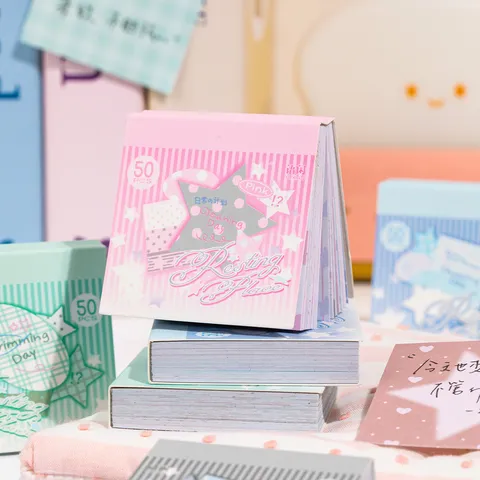 Libro de Pegatinas Decorativas para Diario Estético para Scrapbooking DIY Pegatinas Decorativas de Papel de Escritura para Escuela