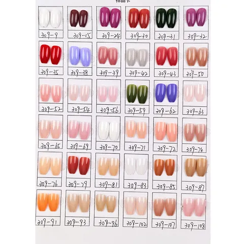 Uñas Postizas de Color Sólido Coffin Largo Forma Ballerina Puntas para Uñas para Mujer Cobertura Completa Uñas Artificiales Acabado Liso Manicura