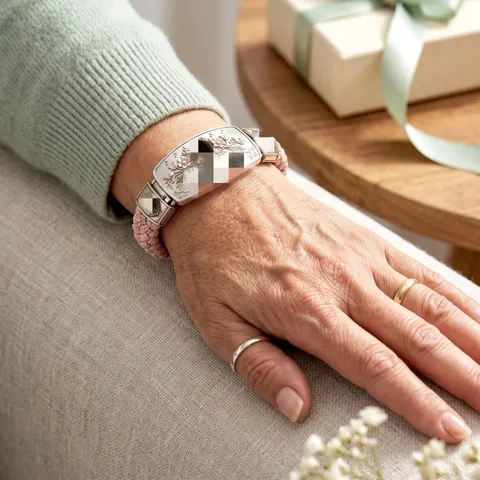 Bracciale Intrecciato in Lega Faith Over Fear per Donna Vintage Fiore Nota Musicale Croce Incisa Gioielli Religiosi Regalo