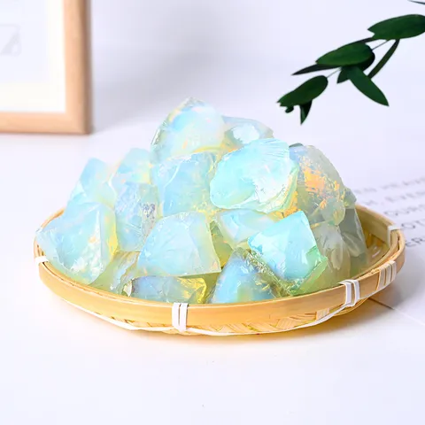 Pietre di Opale Bianco Grezze Cristalli Naturali per Paesaggistica Acquario Pietre Diffusore Campione Minerale Irregolare Decorazione Casa