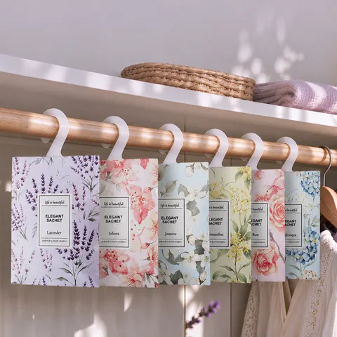 Kledingkast Sachet Hangende Aromatherapie Zak Plantenpartikels Luchtverfrisser Deodorant Kast Geurzak Huisgeur
