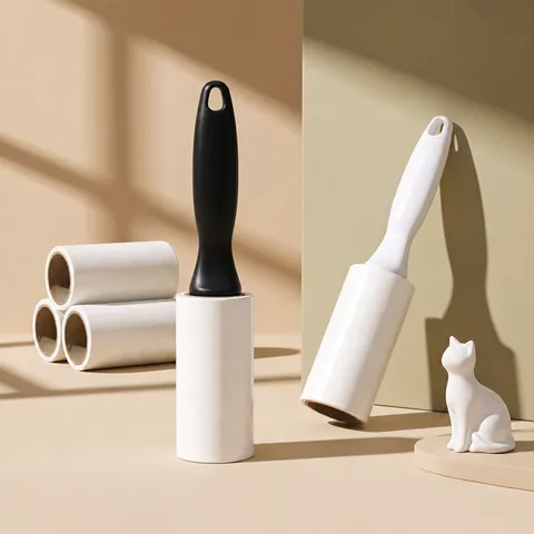 Pet Hair Roller Lint Remover For Clothes Furniture Sticky Roller With Replacement Refill Rolls Cleaning Tool