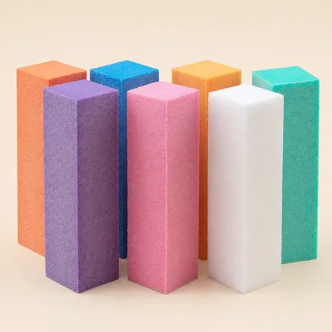 Square Nail Sanding Buffer Block Professional Sponge Nail File Manicure Tool For Dead Skin Removal Polishing Beauty Accessory