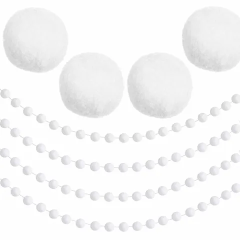 Polyester Viltbal Slinger Pompom Banner Feestelijke Party Decoratie Hangend Ornament Frisse Stijl Huis Kinderkamer Decoratie
