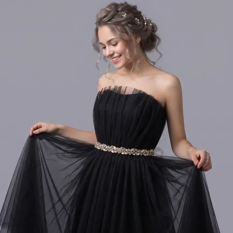 Bridal Wedding Belt Sash Rhinestone Flower Waist Chain For Women Party Evening Banquet Prom Accessory Luxury Dress Belt