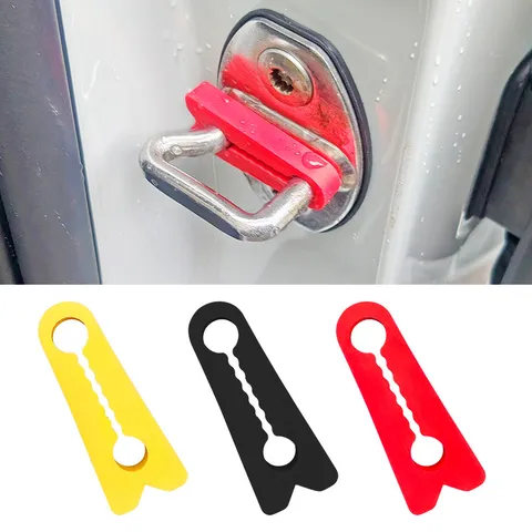 Universal Plastic Car Door Lock Protector Pad Shock Absorber Damper Buffer Guard Anti Collision Auto Door Accessories