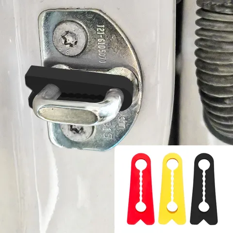 Universal Plastic Car Door Lock Protector Pad Shock Absorber Damper Buffer Guard Anti Collision Auto Door Accessories