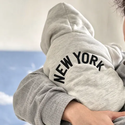 Felpa con Cappuccio Casual per Piccoli Cani e Gatti in Morbido Poliestere con Stampa Lettere Vestiti Caldi Autunno Inverno per Animali