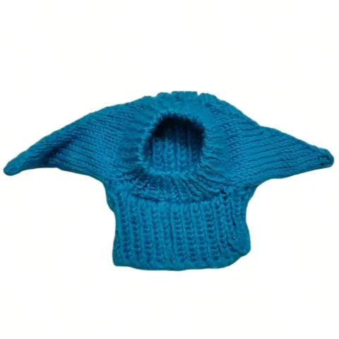 Knitted Pet Hat For Dogs Cats Halloween Dinosaur Cartoon Warm Windproof Crochet Pet Headgear For Autumn Winter
