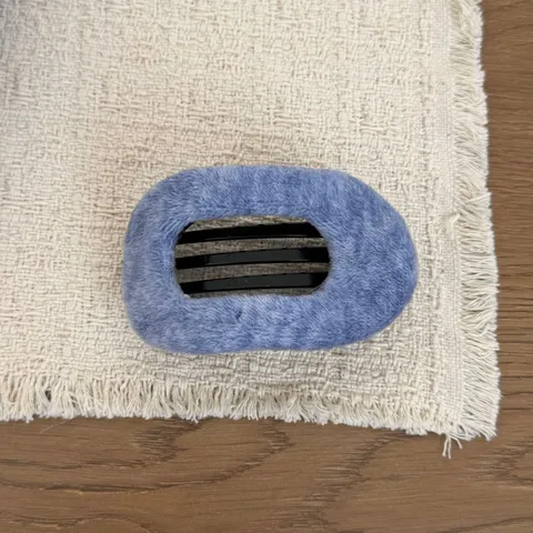 Élégante Pince à Cheveux Abalone en Peluche et Bandeau pour Femmes Style Coréen Doux Accessoires de Coiffure Automne Hiver Quotidien