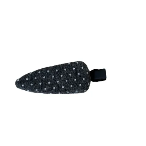 Elegant Korean Polka Dot Fabric Hair Clip Handmade Cloth Side Bangs Clip For Women Delicate Everyday Hair Accessory