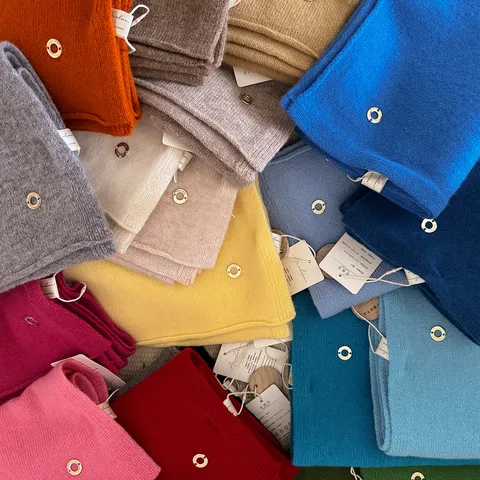 Premium Wolle Kaschmir Strickschal Für Damen Winter Warm Weich Einfarbig Vintage Lange Halswickel Damen Geschenk Zubehör
