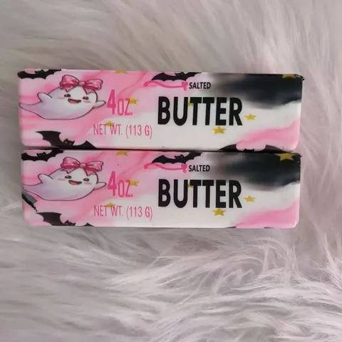Halloween Butter Stick Squishy Toy Slow Rising PU Salted Butter Squeeze Toy For Stress Relief Party Favors Gift
