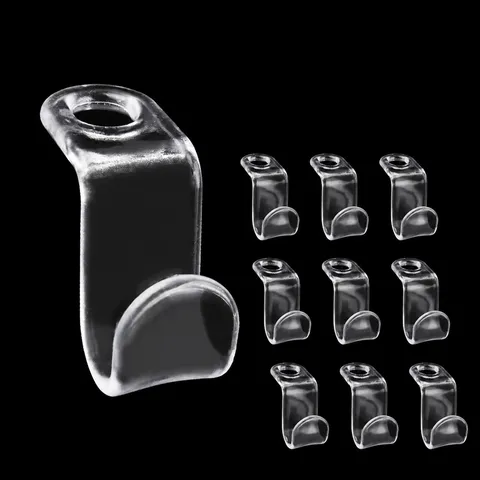Ganchos de Conexión para Perchas Ahorro de Espacio Clips de Percha Multicapa de Plástico Organizador de Armario Ganchos de Almacenamiento