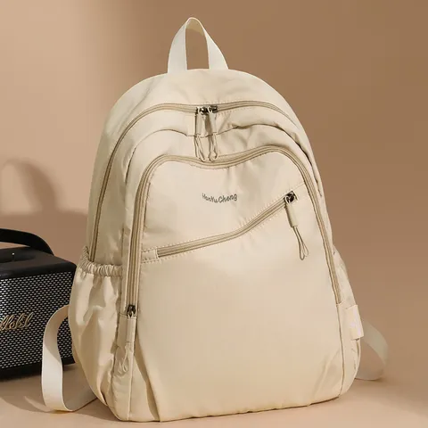 Μινιμαλιστικό Σακίδιο Πλάτης από Ύφασμα Oxford Unisex Υπαίθριο Casual Ταξίδι Ελαφρύ Μεγάλη Χωρητικότητα Σχολική Τσάντα