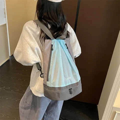 Wasserdichter Oxford-Gewebe Rucksack Mit Schuhfach Trocken-Nass-Trennung Lässige Sport Gym Reisetasche Für Herren Damen