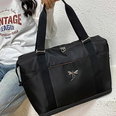 Large Capacity Travel Duffel Bag With Dry Wet Separation Waterproof Foldable Expandable Sports Gym Tote Bag For Women Men Casual Overnight Travel Handbag
