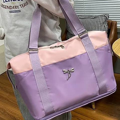 Large Capacity Travel Duffel Bag With Dry Wet Separation Waterproof Foldable Expandable Sports Gym Tote Bag For Women Men Casual Overnight Travel Handbag