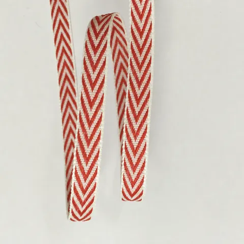Ruban à Chevrons en Polyester de Style Ethnique 10mm Garniture Pour Accessoires de Vêtements DIY Sangle Tissée Rayée