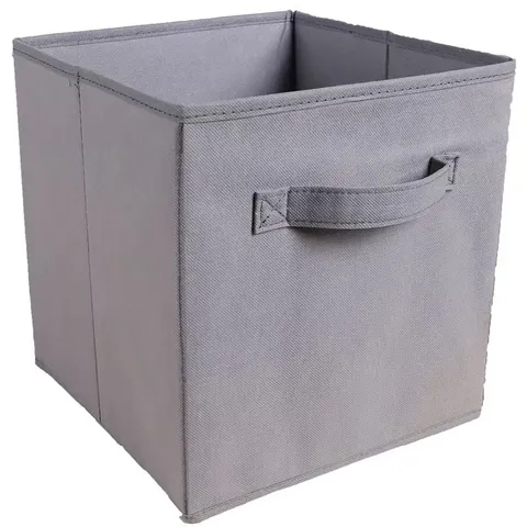 Foldable Thickened Non-Woven Fabric Storage Basket Cube Organizer Box For Kids Toy Book Clothes Closet Storage Bin With Handle