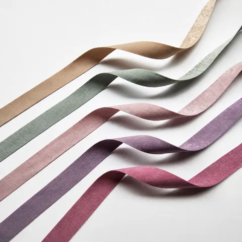 Korean Style Matte Patterned Ribbon High End Hair Accessory DIY Material Soft Textured Webbing For Bow Making Gift Wrapping Decoration