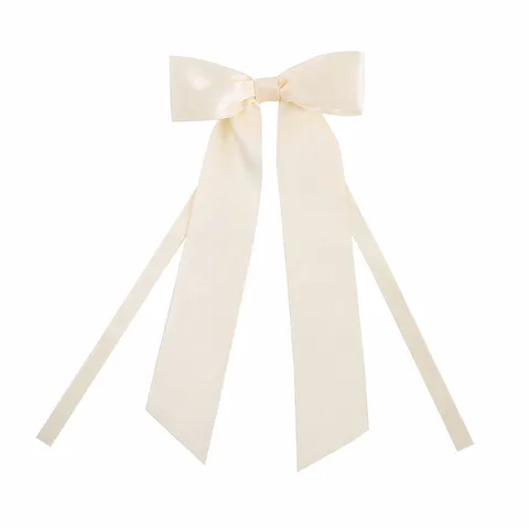 Lazo de Cinta Estilo Ballet Dulce Con Cintas Largas Cinta de Raso de Doble Cara para Ropa Bricolage Accesorios para el Cabello Decoración