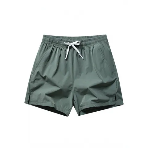Men's Quick Dry Sports Shorts Summer Ice Silk Breathable Running Gym Training Shorts With Pockets And Drawstring Workout Bottoms