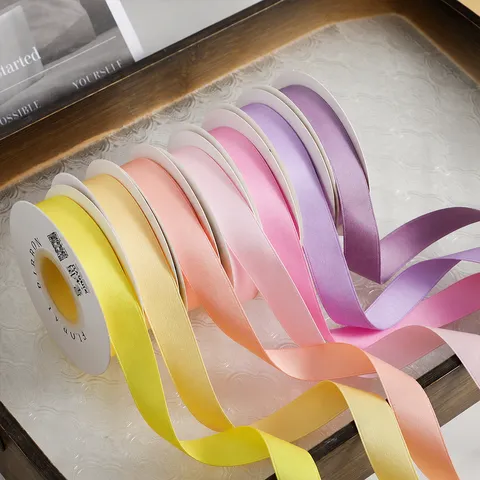 Matte Cotton Ribbon 2.0cm Woven Tape For Gift Wrapping Floral Decoration Bow Making DIY Craft Trim Ribbon For Wedding Party Everyday