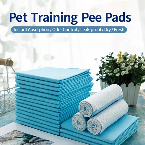 Disposable Pet Training Pads Super Absorbent Leak Proof Puppy Potty Pads For Dogs Cats Thick Indoor Pet Diaper Mats