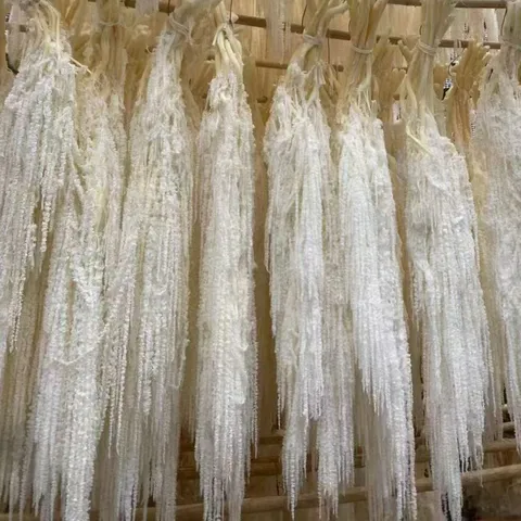 Natural Dried Amaranthus Flowers Preserved Tassels Hanging Plants For Wedding Party Home Decor Festival Floral Arrangement