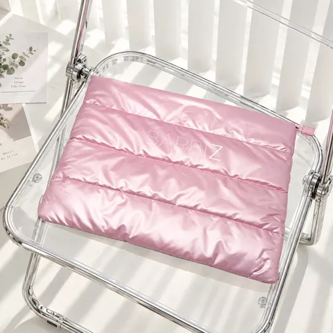 Funda Acolchada para Portátil de 14 Pulgadas para Mujer Negocios Impermeable Resistente a Golpes Bolsa Interior Rosa Delgada