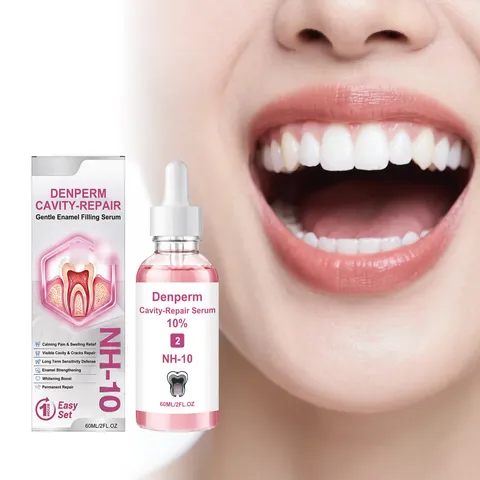 Cavity Repair Serum Teeth Whitening Oral Essence With Menthol Hydroxyapatite For Daily Breath Freshness Dental Surface Care