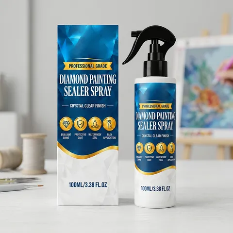 Σπρέι Στεγανοποίησης για Diamond Painting Κόλλα Προστατευτικό Γυαλιστερό Φινίρισμα Αδιάβροχο Αντισηπτικό Χειροτεχνία DIY