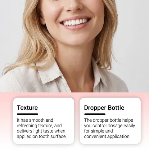 Cavity Repair Serum Teeth Whitening Oral Essence With Menthol Hydroxyapatite For Daily Breath Freshness Dental Surface Care