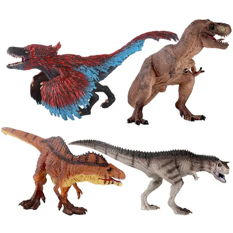 Realistic Simulated Jurassic Dinosaur Model Toy Solid PVC Animal Action Figure For Boys Kids Educational Recognition Home Decor Ornament