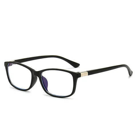 Anti-Blaulicht-Brille Retro Quadratischer Rahmen PC Optische Brillen Für Damen Herren Transparent Rosa Schwarz Blau Stilvolle Klare Gläser Brille