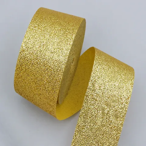 Glitzer Band Funkelndes Stoff Dekorative Bänder Für Weihnachten Geschenkbox Verpackung Halloween DIY Haar Zubehör Schleifen