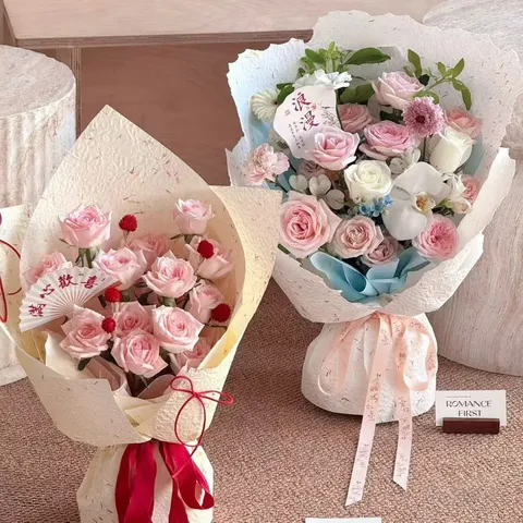 Reliëf Bloemblad Inpakpapier Verdikt Kunstpapier Voor Boeket Bloemen Geschenkdoos Bloem Verpakking Kraftpapier Bruiloft Decoratie