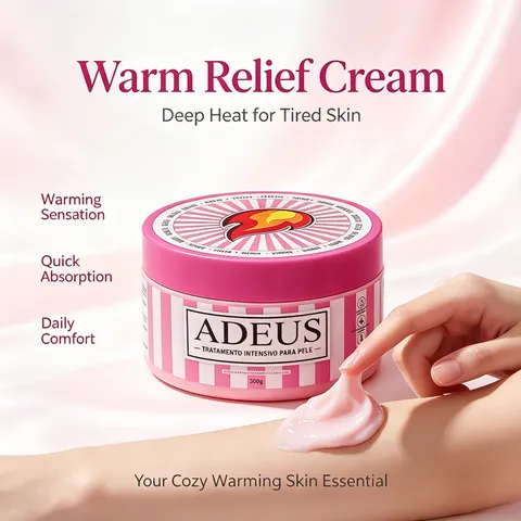 ADEUS Heating Body Cream and Banana Dark Spot Removal Cream Intensive Skin Care Treatment Moisturizing Firming Skin Cream