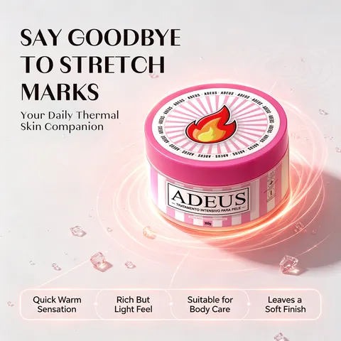 ADEUS Heating Body Cream and Banana Dark Spot Removal Cream Intensive Skin Care Treatment Moisturizing Firming Skin Cream