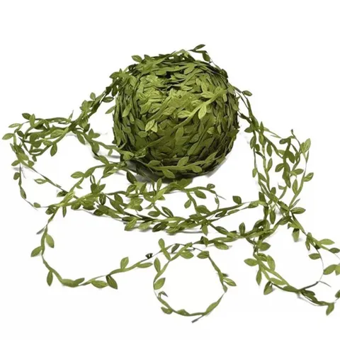 Kunstmatige Wilgenblad Rank Zijden Stof Groene Slinger Voor DIY Krans Bruiloft Feest Thuis Decoratie Simulatie Plant Handwerk Benodigdheden