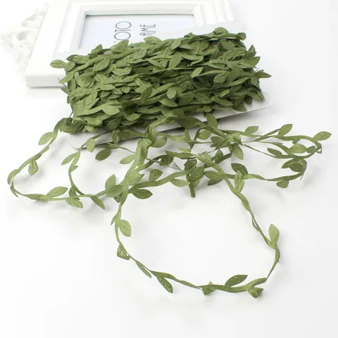 Kunstmatige Wilgenblad Rank Zijden Stof Groene Slinger Voor DIY Krans Bruiloft Feest Thuis Decoratie Simulatie Plant Handwerk Benodigdheden