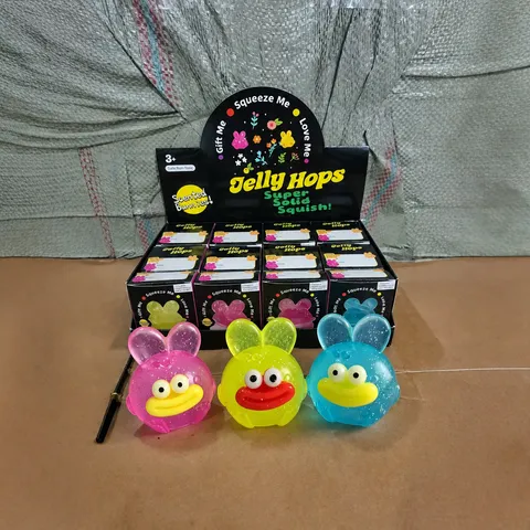 Jelly Hops Scented Bunnies Lapin à Grande Bouche Squishy Jouet Anti-stress Fidget Squeeze Toy Pour Étudiants Enfants Dessin Animé Moche Mignon Tête de Lapin