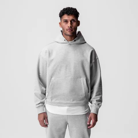 Amerikanischer Stil Heavyweight 320g Hoodie Für Herren Damen Oversized Locker Sport Pullover Einfarbig Baumwollmischung Kapuzenpullover Lässig Streetwear Top