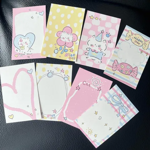 Decorative Washi Paper Memo Pad Set For Scrapbooking Journaling Animal Floral Fruit Pattern Refill Paper Sheets Hand Account Material Stationery