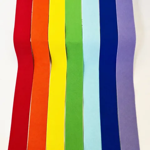 Bande Élastique Plate Colorée à Haute Élasticité Pour Taille de Vêtement Accessoires de Couture Sangle en Nylon Fournitures de Couture