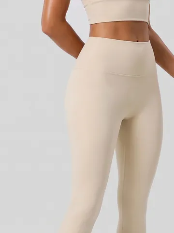 Damen Yoga Leggings Hohe Taille Bauchweg Po Lifting Fitnesshose Lauftights Ohne Peinliche Naht Sport Gym Hose