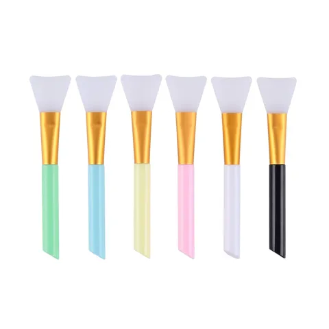 Silikon Gesichtsmaskenpinsel Für DIY Beauty Spa Weicher Gesichtspinsel Für Creme Lotion Schlamm Applikator Hautpflege Make-up Tool