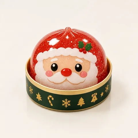 Giocattoli Squishy di Natale Babbo Natale Renna Pupazzo di Neve Antistress Giocattolo da Spremere per Bambini Adulti Regalo Decorazione